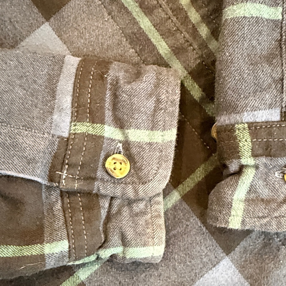 Timberland Blue and Black Plaid Shirt Jacket - Picture 6 of 14